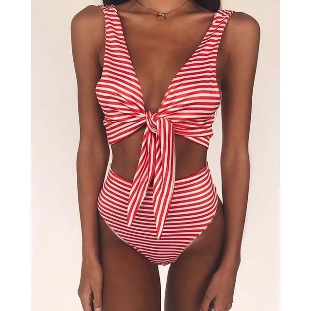 Long - line bikini top for added support and a fashionable lookCHERYL- swimsuit