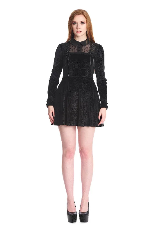 Little Black Women Dress with Sequins for a Glamorous Night OutMelancholie Dress