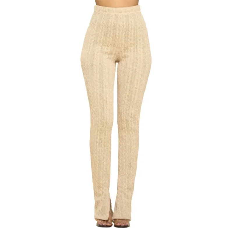 Knit High Rise Leggings