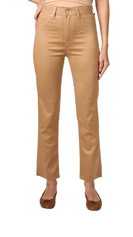 Ryleigh Flare Pant In Camel