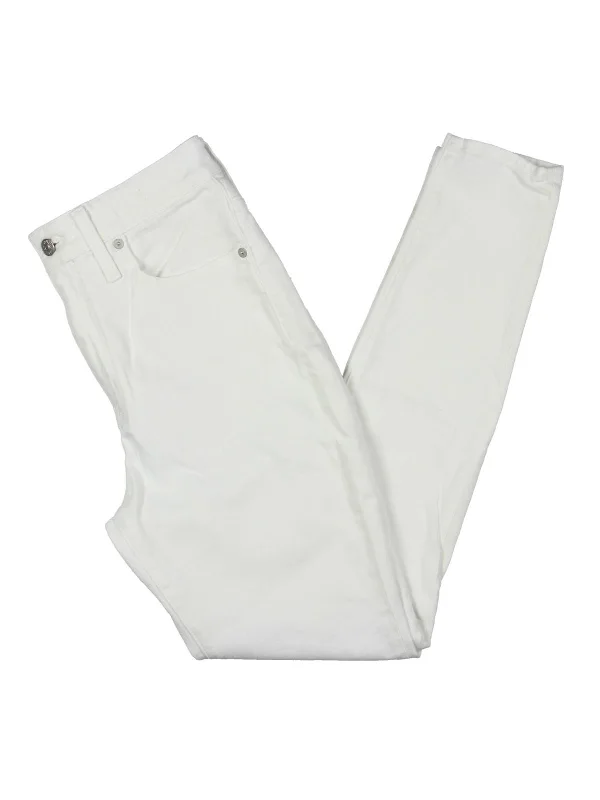 Womens High-Rise Curvy Skinny Jeans