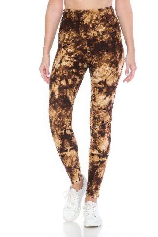 Yoga Wide Band Buttery Soft Print Leggings