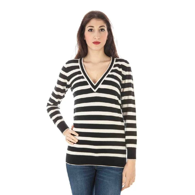 V - Neck Women Sweater to Elongate the NecklineF Perry  Wool Women's Sweater