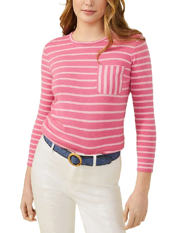 Button - Down Women Sweater for a Versatile LookJ.McLaughlin Stripe Piper Sweater