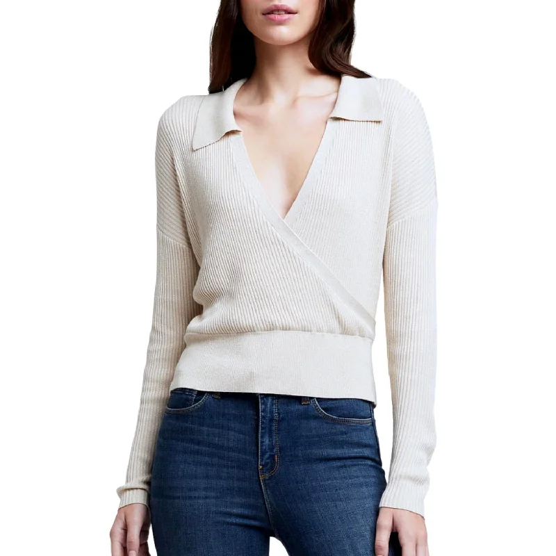 Button - Down Women Sweater for a Versatile LookNari Sweater In Gold