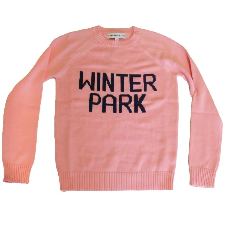 Plus - Size Women Sweater with a Flattering FitWomen's Winter Park Sweater In Pink