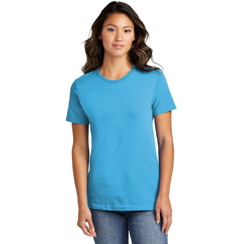 Sheer Women T Shirt for a Stylish and Alluring LookCLOSEOUT - Port & Company Ladies Ring Spun Cotton Tee