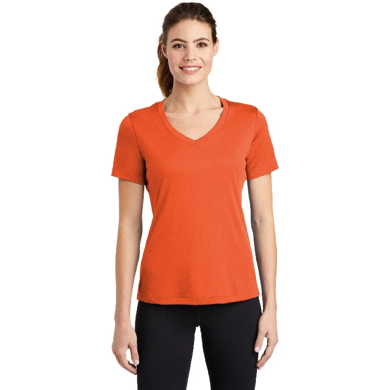 Moisture - Wicking Women T Shirt for Active LifestylesCLOSEOUT - Sport-Tek Ladies PosiCharge Competitor V-Neck Tee