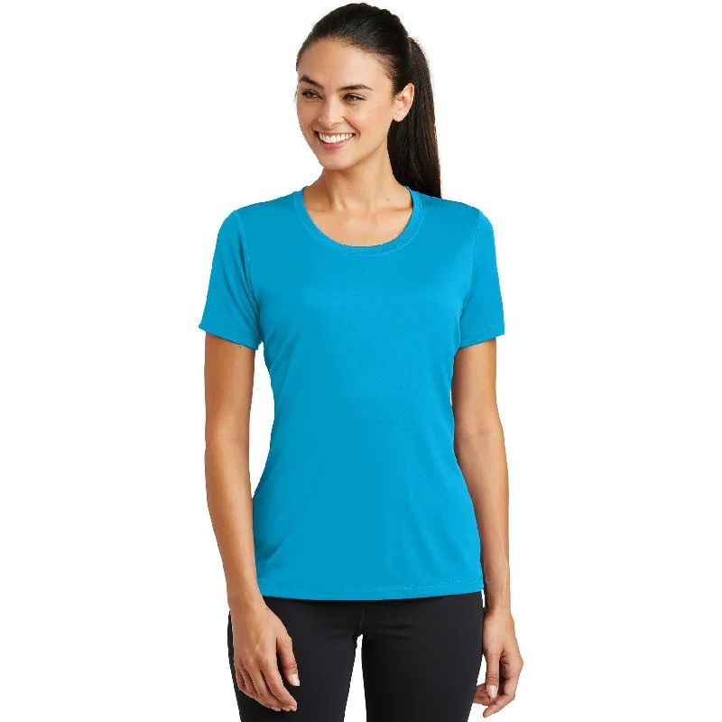 Striped Women T Shirt in a Classic PatternCLOSEOUT - Sport-Tek Ladies PosiCharge Tough Tee