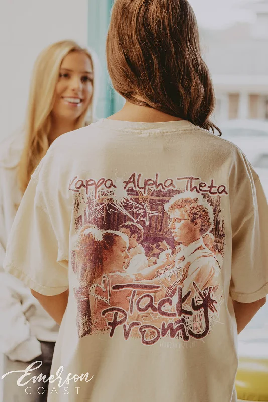 Organic Cotton Women T Shirt for Eco - Conscious WearersKappa Alpha Theta Tacky Prom Tshirt