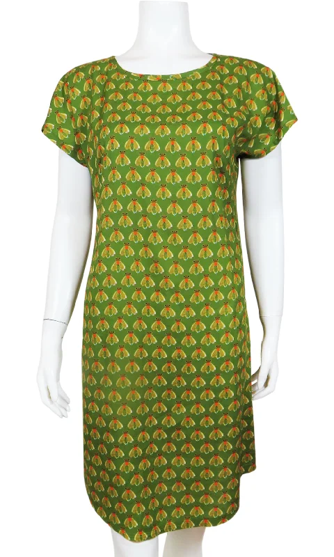 Sheath Women Dress with a Tailored Fit for a Professional LookBEATRICE Fly Shift in KIWI