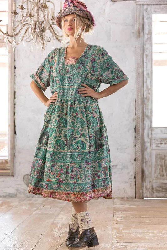 Mini Women Dress with a Short Hem for a Young and Trendy StyleBlock Print Taigi Dress