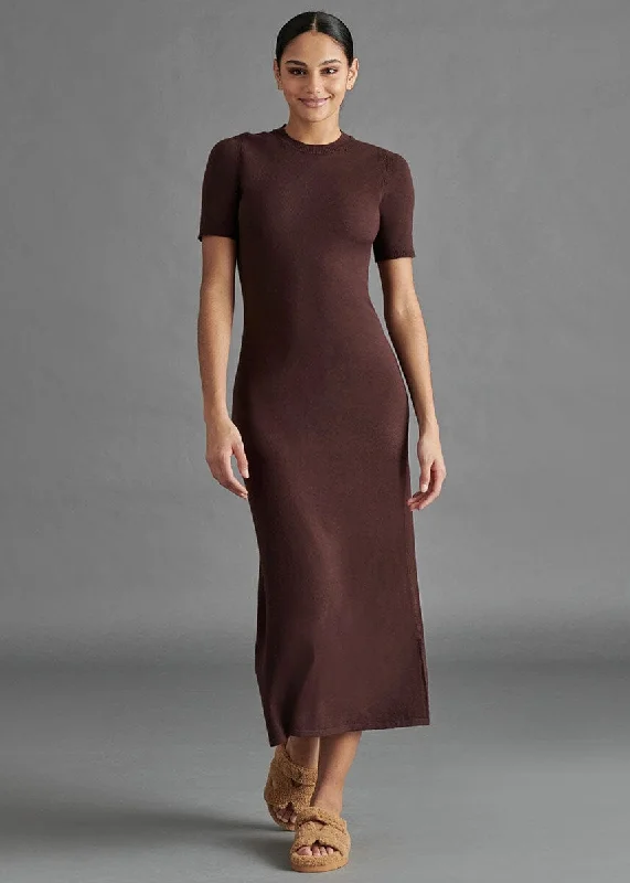 Off - the - Shoulder Women Dress for a Romantic and Feminine LookFrancis Dress - Chestnut