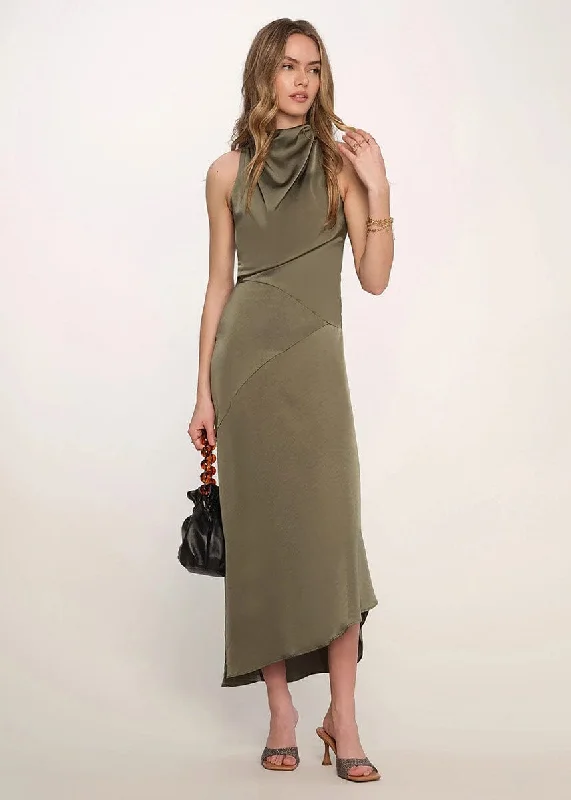 Mini Women Dress with a Short Hem for a Young and Trendy StyleLaurel Dress - Forest