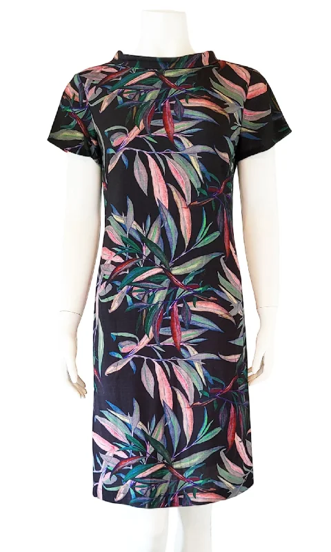 Mermaid - Style Women Dress with a Fitted Silhouette for Special OccasionsMILLIE Rainbow Fern Shift