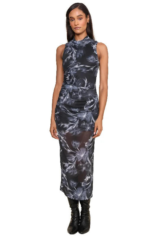 Printed Abstract Women Dress for a Modern and Artistic AppealPippa Dress