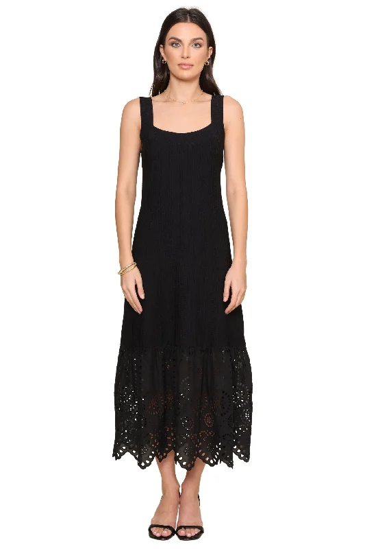 Little Black Women Dress with Sequins for a Glamorous Night OutSparks Midi Dress