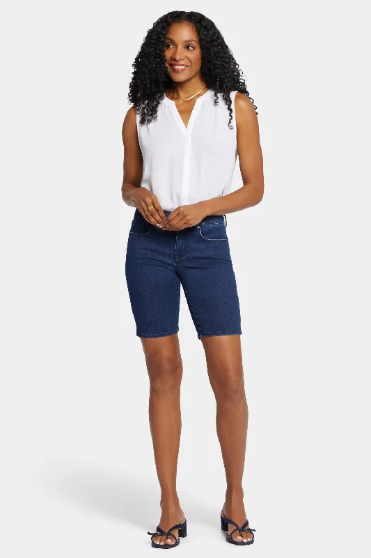 Straight - leg women jeans with a classic and timeless appealElla Denim Shorts In Petite - Arise