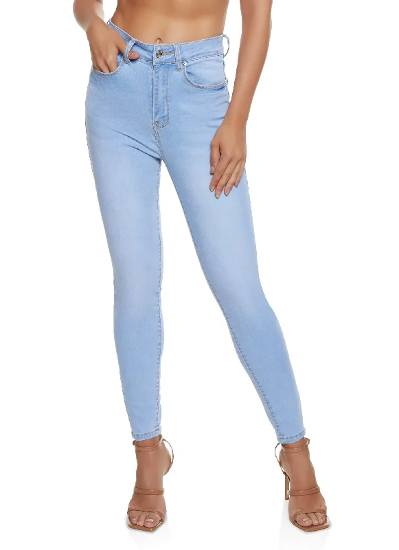 Bootcut women jeans to complement various shoe stylesWAX Basic Skinny Jeans