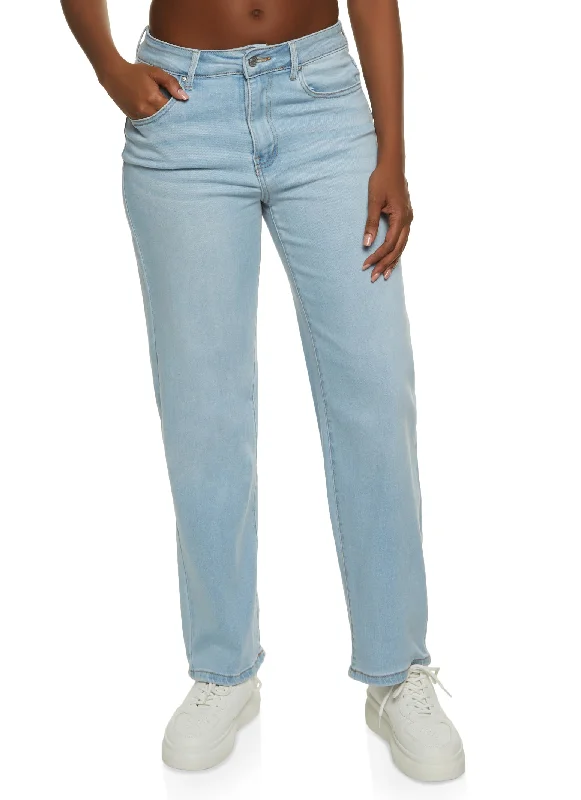 Straight - leg women jeans with a classic and timeless appealWAX Straight Leg Jeans