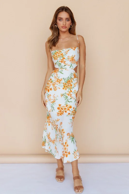 Maxi Women Dress with Floral Print for a Bohemian VibeAll For You Maxi Dress