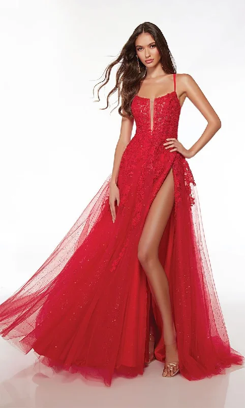 Ruffled Women Dress with Multiple Layers for a Playful and Girly StyleAlyce Prom Dress 61477