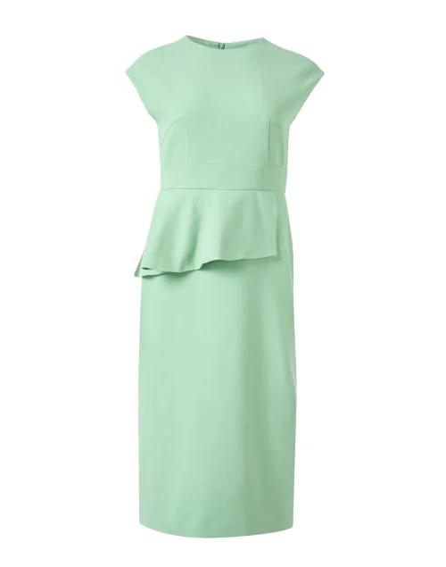 Halter Neck Women Dress to Show Off the Shoulders and NecklineMia Green Dress