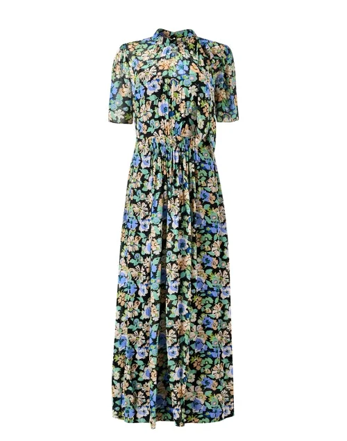 Pleated Women Dress with a Timeless and Elegant TextureThelma Multi Floral Dress