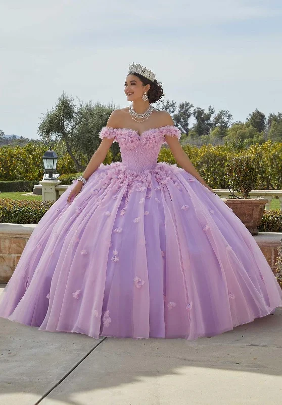 Plus Size Women Dress with a Flattering A - Line Cut for Comfort and StyleValencia Quinceanera by Morilee Dress 60186