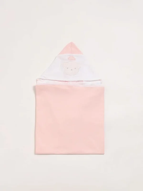 High - Waisted Women Shorts for a Retro and Flattering LookHOP Baby Pink Bear Blanket