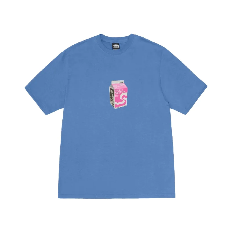 Distressed Women T Shirt with a Laid - Back AestheticMilk Tee