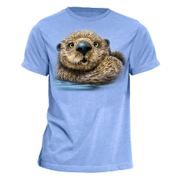 Sheer Women T Shirt for a Stylish and Alluring LookAdult Otter Totem T-Shirt