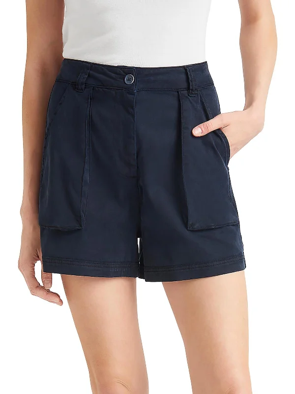 Cargo Women Shorts with Multiple Pockets for FunctionalityWomens Mini High Rise High-Waist Shorts